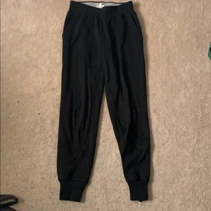Wilfred Pants - Black ankle track pants Wilfred Pants - Black ankle track pants